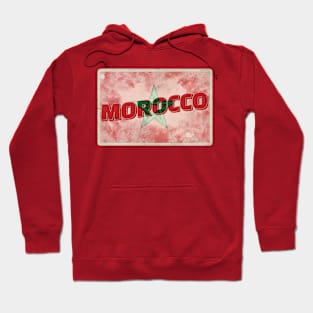 Morocco Vintage style retro souvenir Hoodie